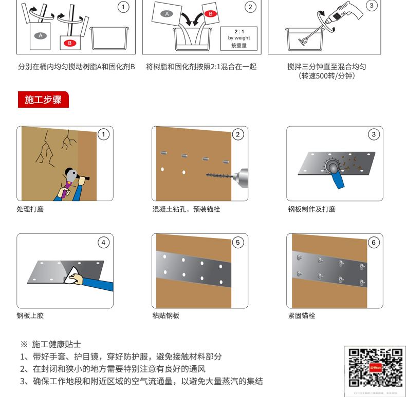 包钢利通粘钢加固施工过程